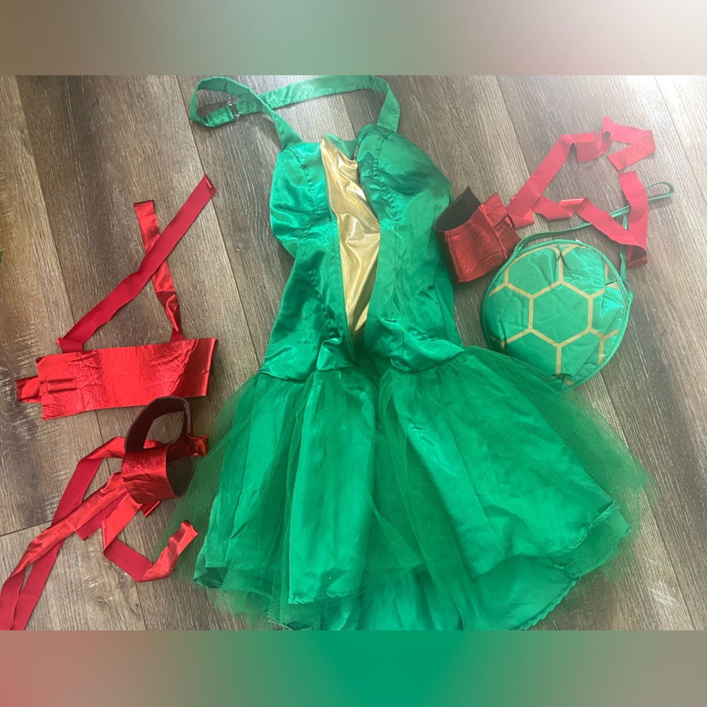 Ninja turtle costume small-medium womens